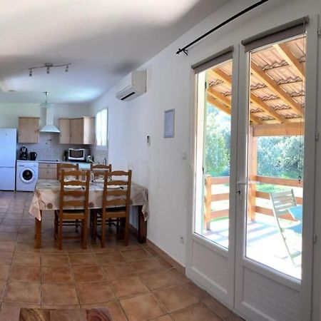 Maison Au Calme Avec Piscine Et Climatisation Sollacaro Bagian luar foto