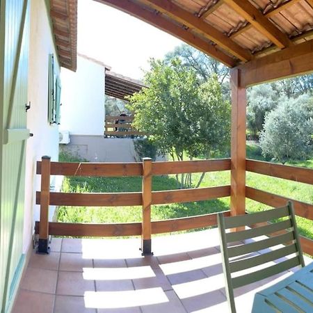 Maison Au Calme Avec Piscine Et Climatisation Sollacaro Bagian luar foto