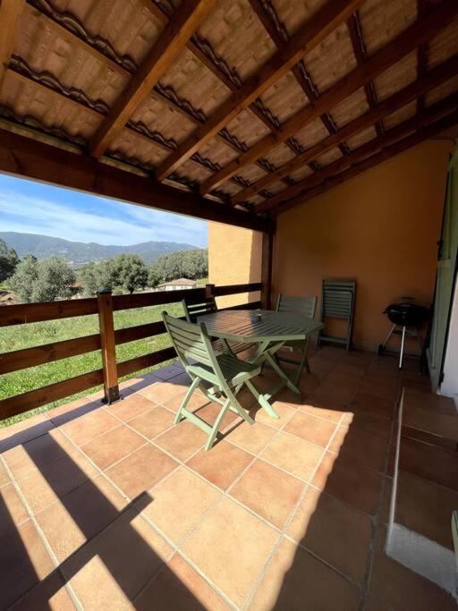 Maison Au Calme Avec Piscine Et Climatisation Sollacaro Bagian luar foto