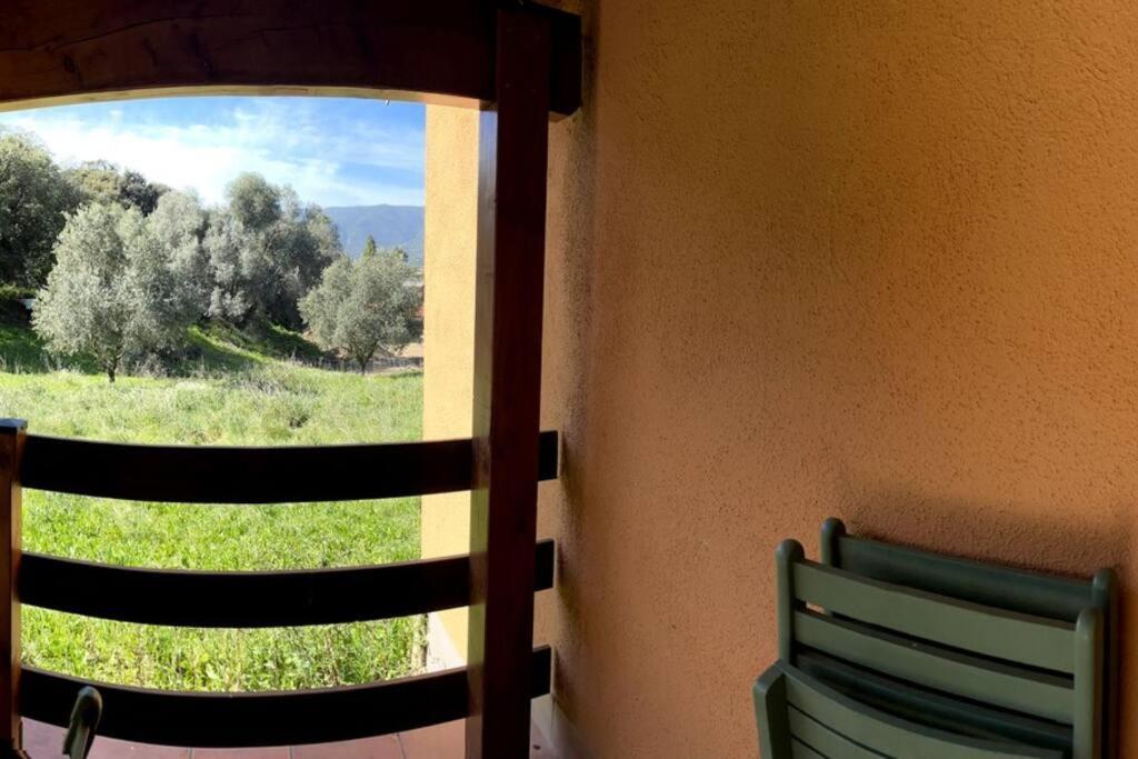Maison Au Calme Avec Piscine Et Climatisation Sollacaro Bagian luar foto