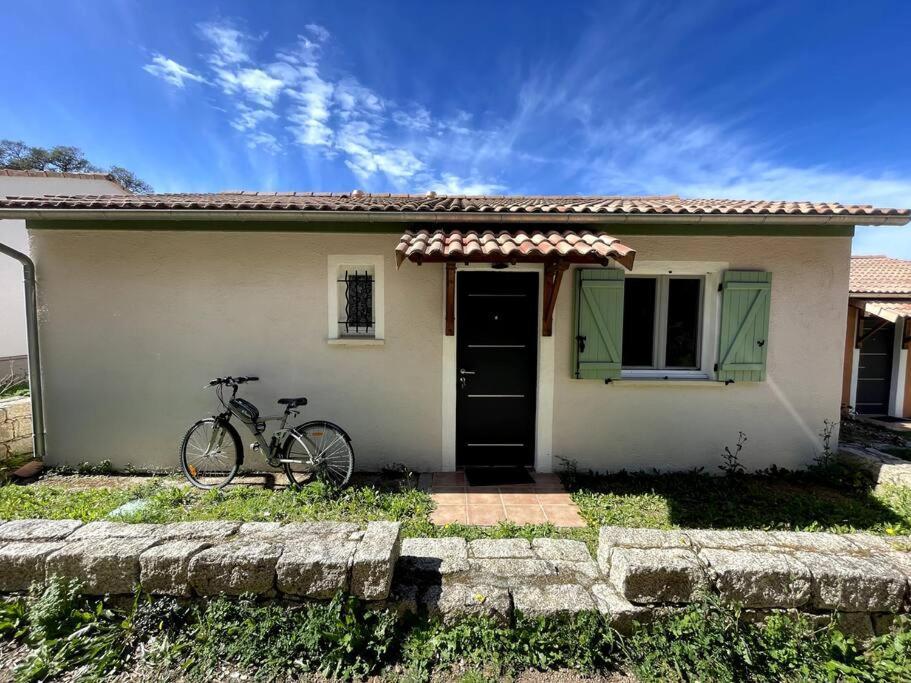 Maison Au Calme Avec Piscine Et Climatisation Sollacaro Bagian luar foto