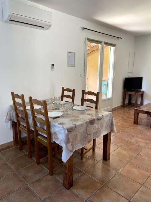 Maison Au Calme Avec Piscine Et Climatisation Sollacaro Bagian luar foto