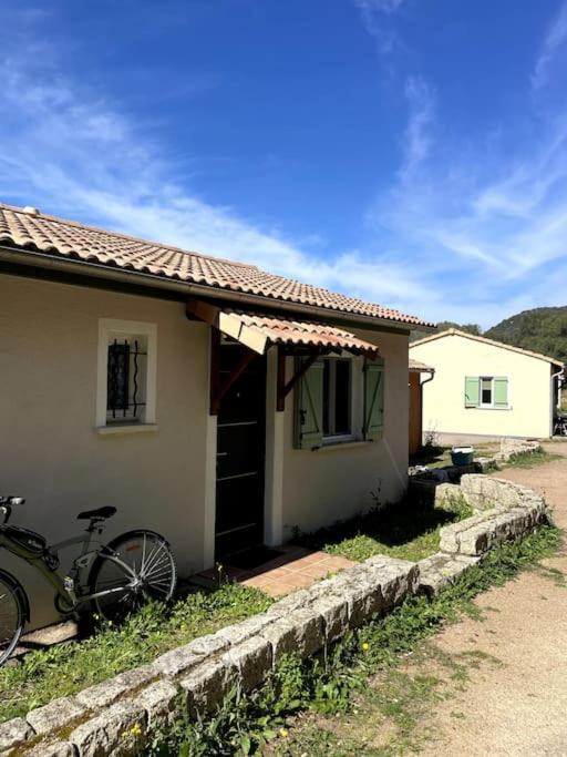 Maison Au Calme Avec Piscine Et Climatisation Sollacaro Bagian luar foto